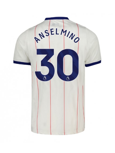 Moški Nogometna dresi replika Chelsea Aaron Anselmino #30 Tretji 2026-27 Kratek rokav Moški Nogometna dresi replika Chelsea Aaron Anselmino #30 Tretji 2026-27 Kratek rokav